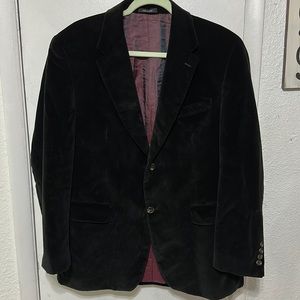 Ralph Lauren Men's Blazer Jacket Black Label Coat Velvet Made for Dillard’s 42